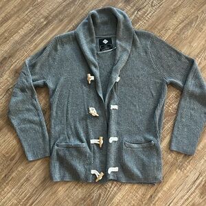 Cardigan with Wood Toggle buttons - Medium